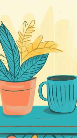 school hours wallpaper, study session, productivity tips, background for mobile wallpaper (vertical)