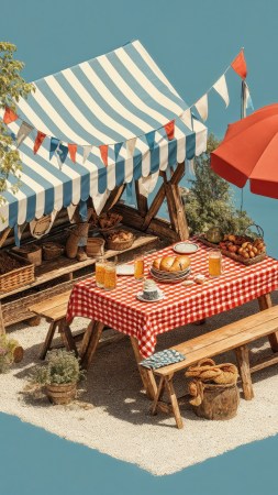 wiesn wallpaper, beer, traditional food, background for mobile wallpaper (vertical)