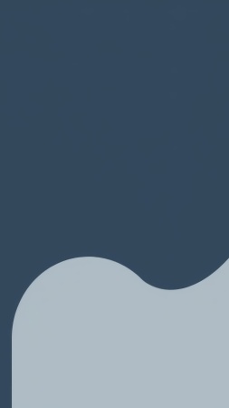 flat blue color wallpaper, flat design, simple shapes, background for mobile wallpaper (vertical)