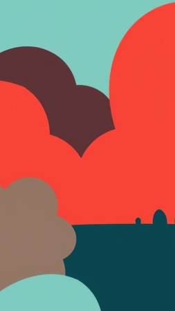 flat color wallpaper, pastel tones, solid color background, background for mobile wallpaper (vertical)