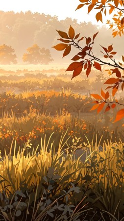 harvest fields wallpaper, picturesque views, nature trails, background for mobile wallpaper (vertical)