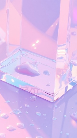 liquid glass wallpaper, digital interface, vibrant wallpapers, background for mobile wallpaper (vertical)