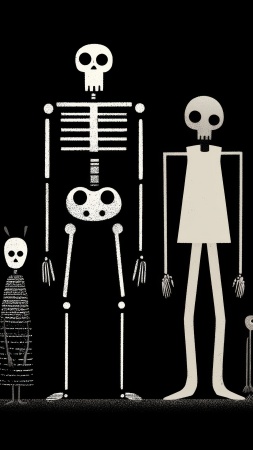 dark fantasy wallpaper, spooky art, gothic aesthetics, background for mobile wallpaper (vertical)