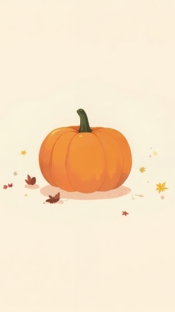 clipart wallpaper, autumn illustrations, thanksgiving graphics, background for mobile wallpaper (vertical)