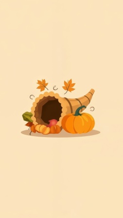 fall clipart wallpaper, 4k background, cozy fall vibes, background for mobile wallpaper (vertical)