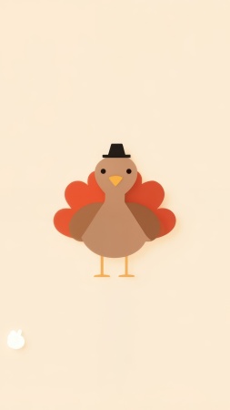 clip art wallpaper, fall clip art, holiday decorations, background for mobile wallpaper (vertical)