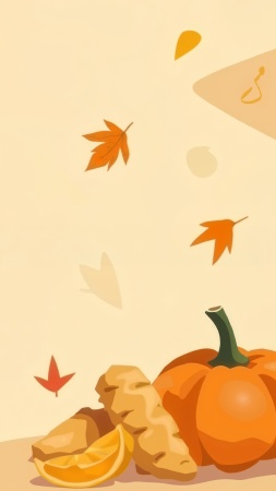 clip art wallpaper, autumn graphics, holiday decorations, background for mobile wallpaper (vertical)