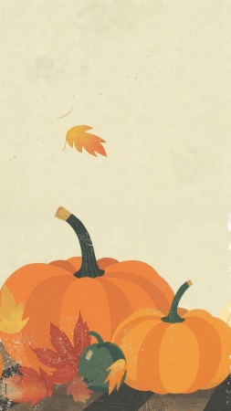 holiday graphics wallpaper, harvest images, autumn graphics, background for mobile wallpaper (vertical)