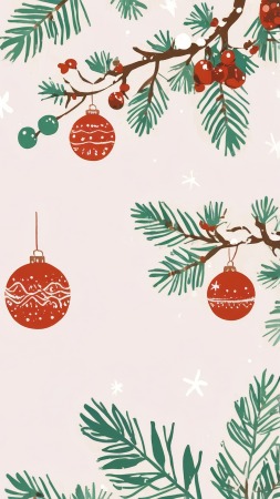 xmas wallpapers wallpaper, pine, christmas backgrounds, background for mobile wallpaper (vertical)