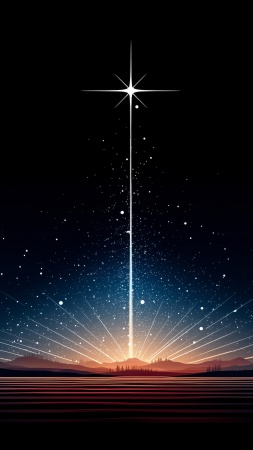 holiday wallpaper, christmas star, star of wonder, background for mobile wallpaper (vertical)