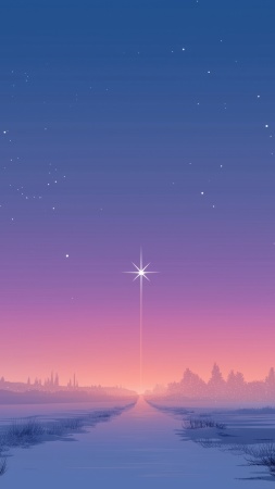 bethlehem star wallpaper, holiday lights, holiday traditions, background for mobile wallpaper (vertical)