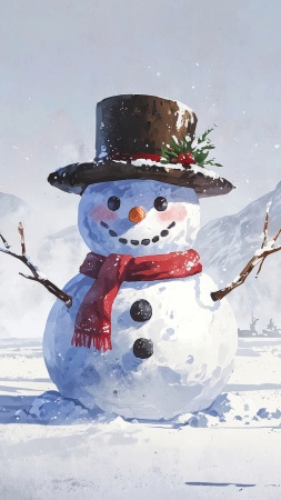 snow sculpture wallpaper, snowy mountain, snow festival, background for mobile wallpaper (vertical)