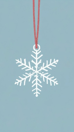 snow flake wallpaper, festive background, 4k resolution, background for mobile wallpaper (vertical)