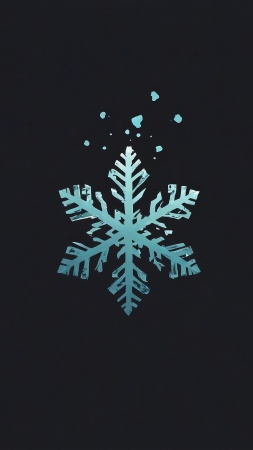 snow flake wallpaper, snow scene, festive background, background for mobile wallpaper (vertical)
