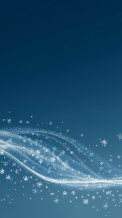 snowflake art wallpaper, winter aesthetics, snowflake patterns, background for mobile wallpaper (vertical)