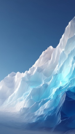 icy background wallpaper, crystalline frost, crystal frost, background for mobile wallpaper (vertical)