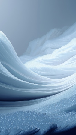 frozen art wallpaper, crystalline frost, cold background, background for mobile wallpaper (vertical)