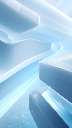 crystalline texture wallpaper, cool aesthetics, blue hues, background for mobile wallpaper (vertical)