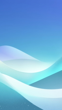 abstract winter wallpaper, fluid shapes, artistic waves, background for mobile wallpaper (vertical)