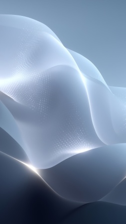 abstract winter wallpaper, vibrant wave patterns, winter landscape art, background for mobile wallpaper (vertical)