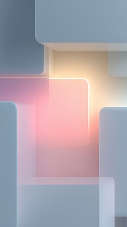 abstract glass wallpaper, clear tiles, reflective surfaces, background for mobile wallpaper (vertical)