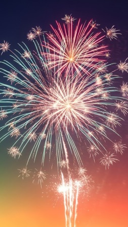 2026 wallpaper, new years eve party, new beginnings, background for mobile wallpaper (vertical)