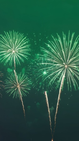 new year countdown wallpaper, countdown to midnight, midnight sky, background for mobile wallpaper (vertical)