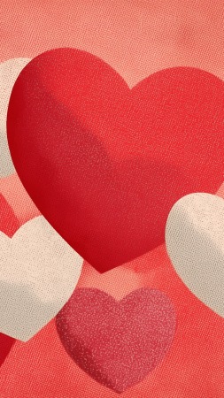 ruby red wallpaper, heartfelt gift, romantic decor, background for mobile wallpaper (vertical)