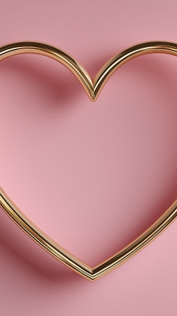heartfelt gifts wallpaper, heart-shaped pendant, love tokens, background for mobile wallpaper (vertical)