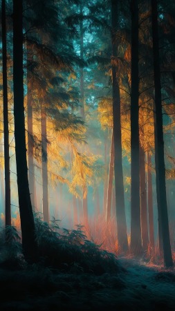 whimsical imagery wallpaper, dreamcore, serene beauty, background for mobile wallpaper (vertical)