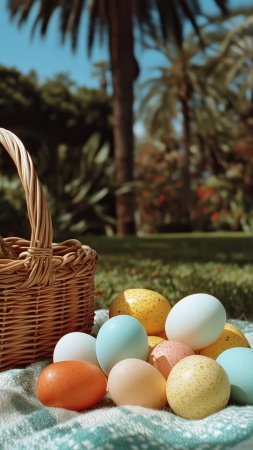 egg hunt ideas wallpaper, kids activities, holiday crafts, background for mobile wallpaper (vertical)