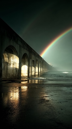 atmospheric lighting wallpaper, artistic illumination, high contrast photography, background for mobile wallpaper (vertical)