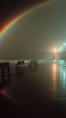 high contrast photography wallpaper, dramatic skies, coastal vibes, background for mobile wallpaper (vertical)