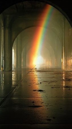 dramatic lighting wallpaper, twilight scenery, pier, background for mobile wallpaper (vertical)