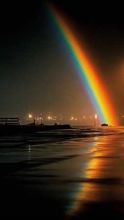 boardwalk wallpaper, artistic photography, nature reflections, background for mobile wallpaper (vertical)