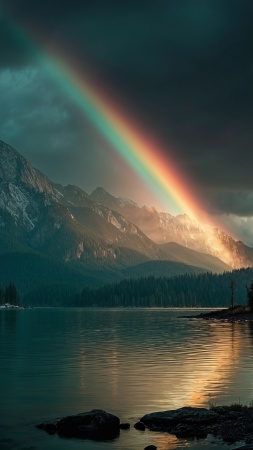 night scene wallpaper, glow, dusk colors, background for mobile wallpaper (vertical)