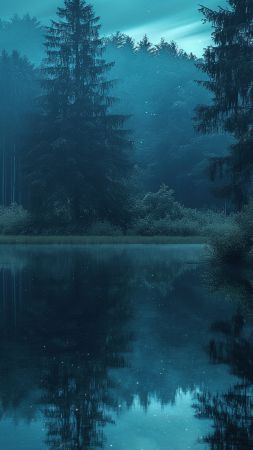 android wallpaper, forest, 4k wallpaper, background for mobile wallpaper (vertical)