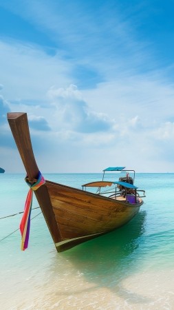 Thailand wallpaper, stunning landscapes, breathtaking beaches, background for mobile wallpaper (vertical)