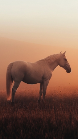 horse wallpaper, adorable creatures, charming animals, background for mobile wallpaper (vertical)