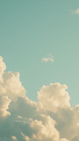 Clouds wallpaper, sky view, atmospheric, background for mobile wallpaper (vertical)
