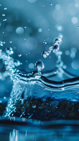 water wallpaper, vibrant, high-resolution, background for mobile wallpaper (vertical)