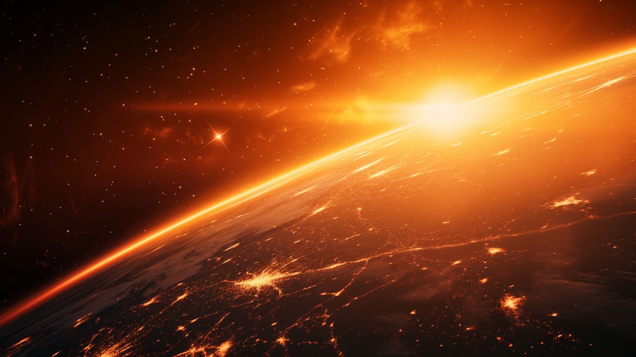 Space wallpaper, lava wallpaper, dynamic background, background for desktop wallpaper (horizontal)