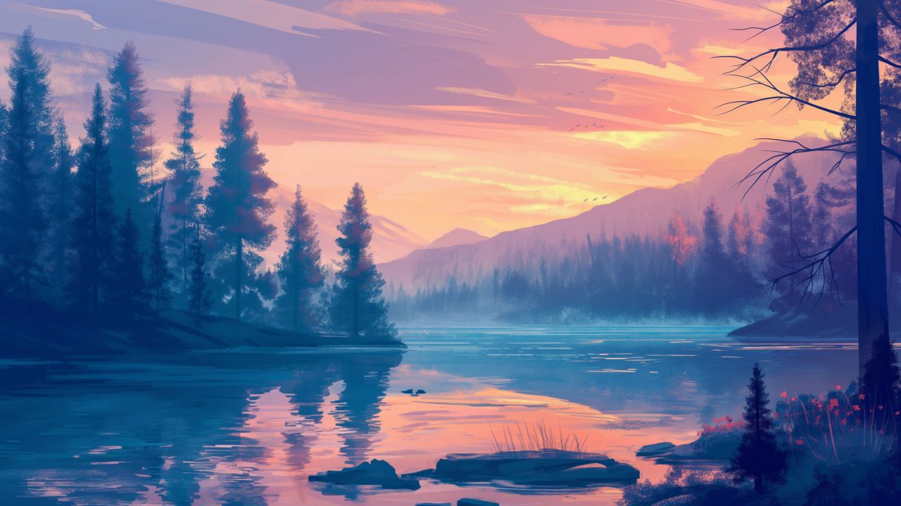 Yosemite wallpaper, majestic mountains, natural beauty, background for desktop wallpaper (horizontal)