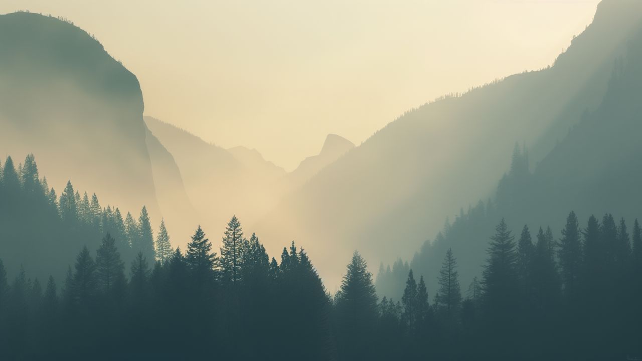 Yosemite wallpaper, outdoor beauty, scenic view, background for desktop wallpaper (horizontal)