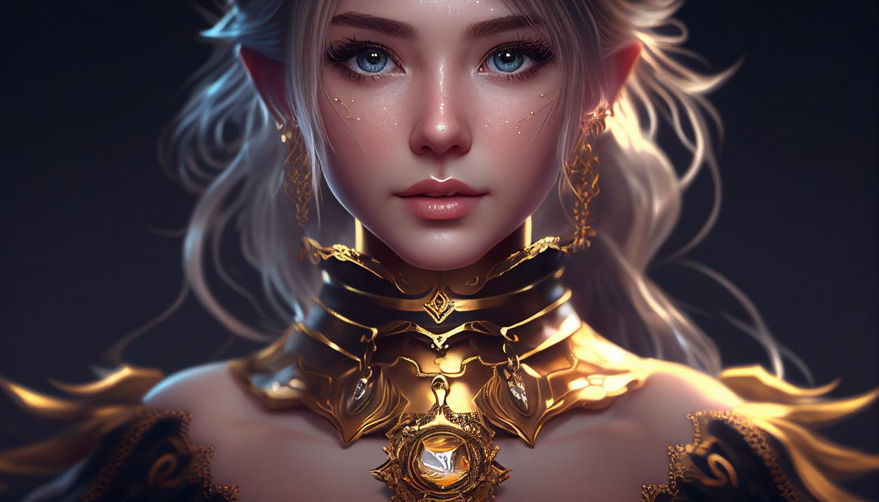 anime girl wallpaper, stunning, character design, background for desktop wallpaper (horizontal)