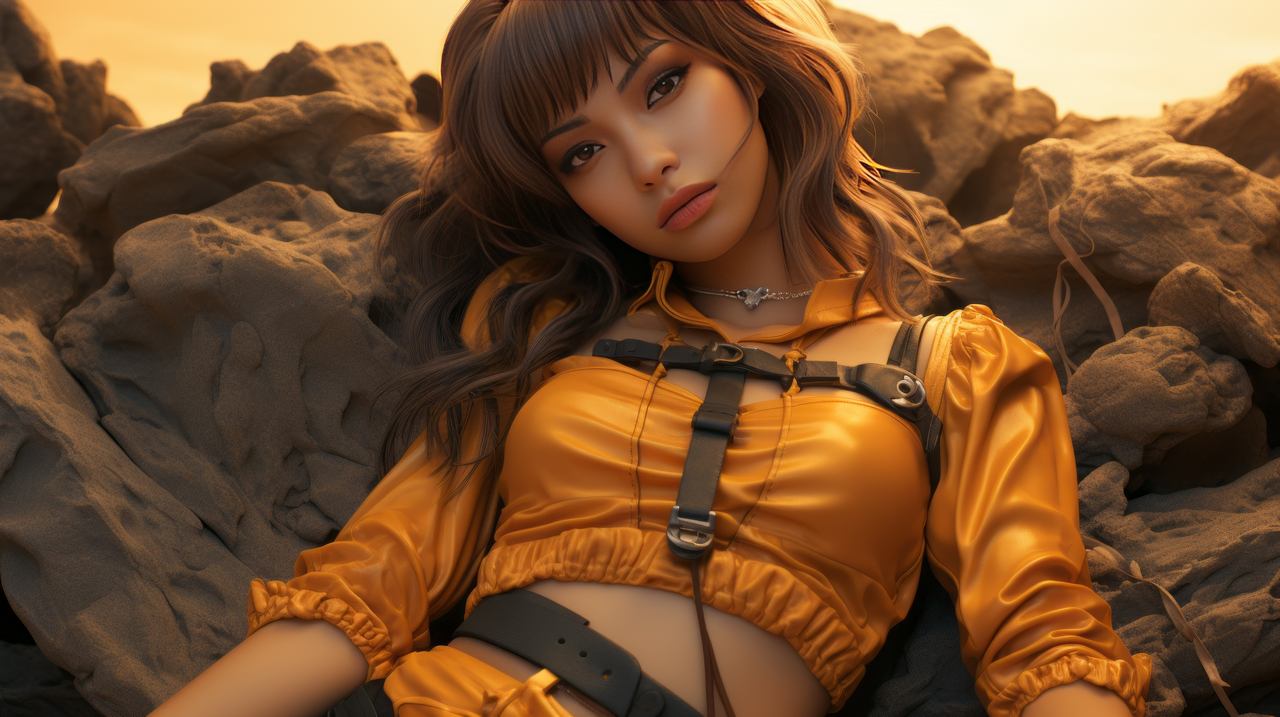 anime girl wallpaper, seaside charm, serene ocean, background for desktop wallpaper (horizontal)