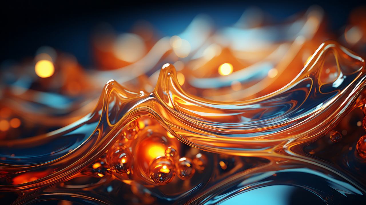 abstract wallpaper, ripples, fluid, background for desktop wallpaper (horizontal)