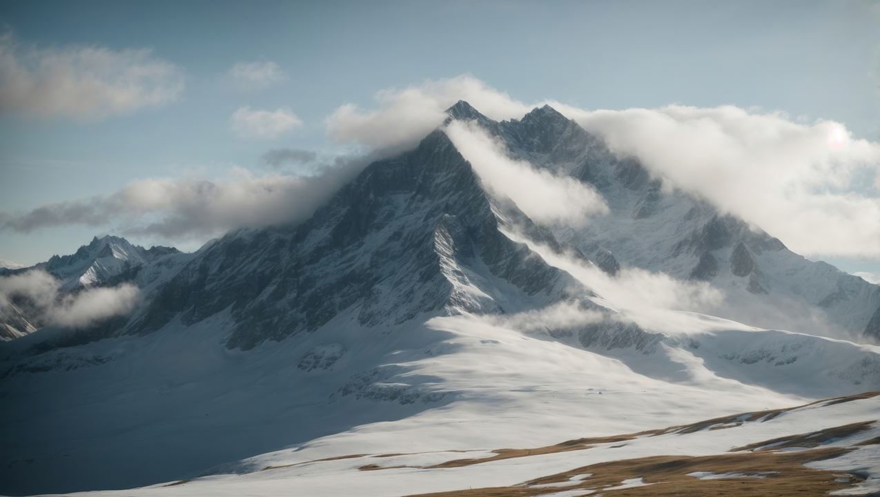 Windows 12 wallpaper, mountain landscape, alpine views, background for desktop wallpaper (horizontal)