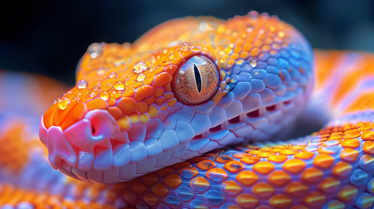snake wallpaper, yellow, user profile, background for desktop wallpaper (horizontal)