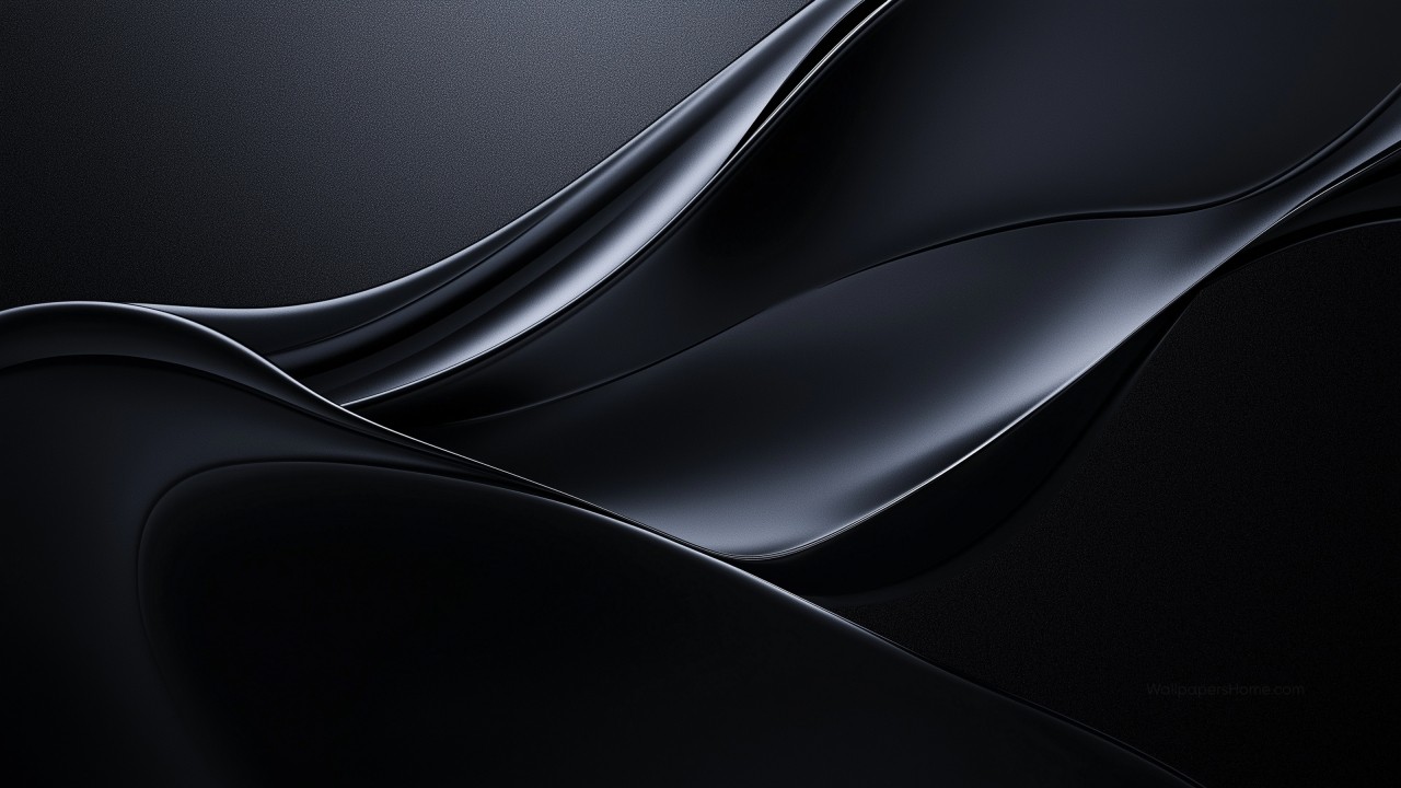 dark abstract wallpaper, sleek lines, geometric shapes, background for desktop wallpaper (horizontal)